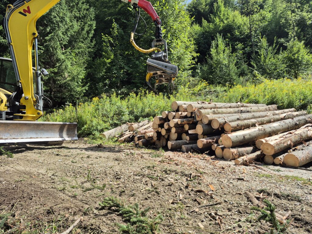 Wacker Neuson ET 90 mit Kesla SH20II
